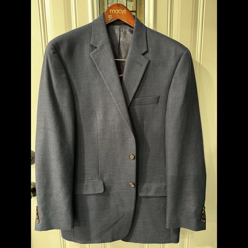 Ralph Lauren Men’s Suit Jacket 42 Long Macy’s Men’s Store Gray